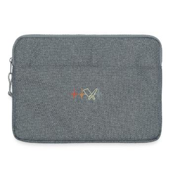 Butcher Cleaver Pulse Beat - Laptop bag 15" - heather grey - Front