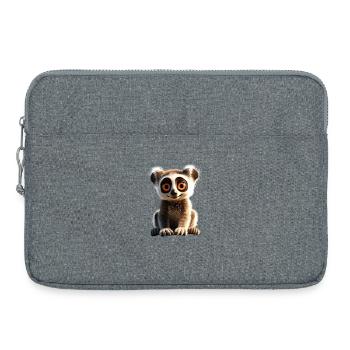 Katta Lemuren Liebhaber Lemur Kattas Maki Katta - Laptoptasche 15" - Grau meliert - Vorne