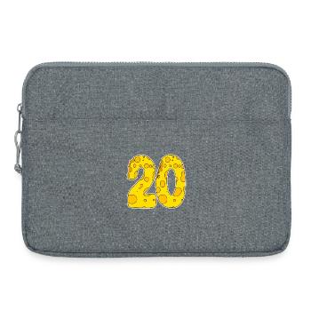 20 Years of Lustig Cheese - Laptop bag 15" - heather grey - Front