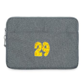 29 years old Lustig Käse - Laptop bag 15" - heather grey - Front