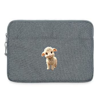 Sheep Lamb Mow Sheep Shepherd Cute Sheep Sheep - Laptop bag 15" - heather grey - Front