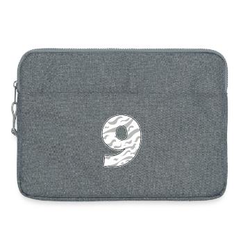 Nine - 9 - Laptop bag 15" - heather grey - Front