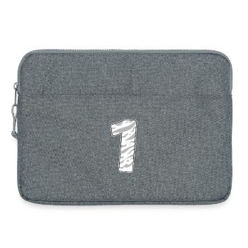 1 - Laptop bag 15" - heather grey - Front