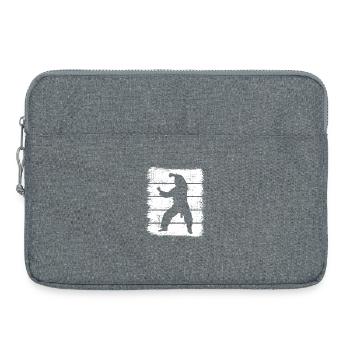 Karateka Skizze - Laptoptasche 15" - Grau meliert - Vorne