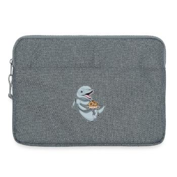Delfin Muffin - Laptoptasche 15" - Grau meliert - Vorne