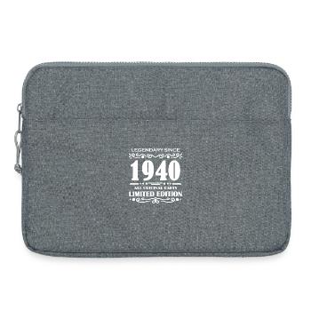 1940 - Year 1940 - Year 1940 - Laptop bag 15" - heather grey - Front