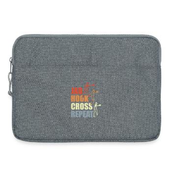 Techniques de boxe vintage - Sacoche pour ordinateur portable 15 pouces - gris chiné - Devant