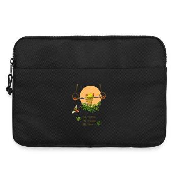Calisthenics and Street Workout Training - Laptop bag 15" - black - Front
