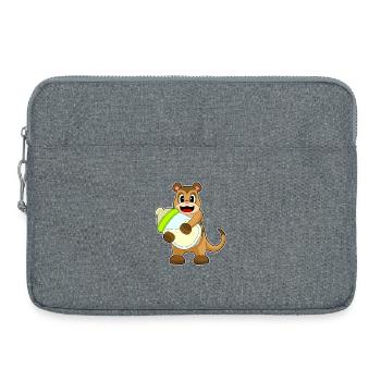 Suricate biberon de lait pour bébé - Sacoche pour ordinateur portable 15 pouces - gris chiné - Devant