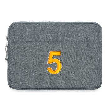 Figure 5 - Laptop bag 15" - heather grey - Front