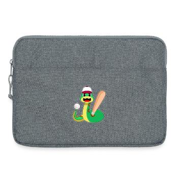 Snake Baseball Baseball Batte Sports - Sacoche pour ordinateur portable 15 pouces - gris chiné - Devant