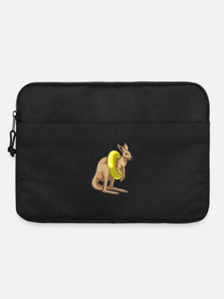 Kangaroo Swimming Swim Ring Summer - Laptop bag 15" - black