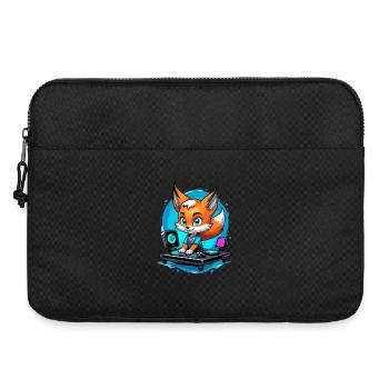 Musiker Fuchs DJ - Laptoptasche 15" - Schwarz - Vorne