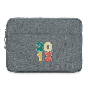 2012 - Jahrgang 2012 - Baujahr 2012 - Laptoptasche 15" - Grau meliert - Vorne