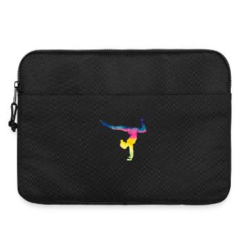 Gymnaste Gymnastique Club de gymnastique Gymnastique Gymnastique - Sacoche pour ordinateur portable 15 pouces - noir - Devant