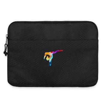 Gymnaste Gymnastique Club de gymnastique Gymnastique Gymnastique - Sacoche pour ordinateur portable 15 pouces - noir - Devant