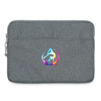 Gymnaste Gymnastique Club de gymnastique Gymnastique Gymnastique - Sacoche pour ordinateur portable 15 pouces - gris chiné - Devant