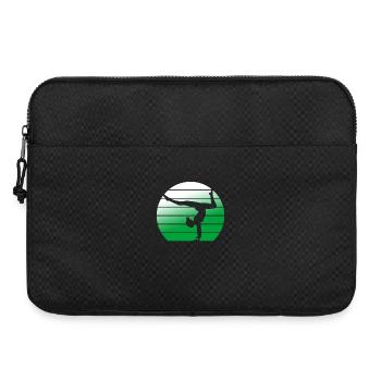Gymnaste Gymnastique Club de gymnastique Gymnastique Gymnastique - Sacoche pour ordinateur portable 15 pouces - noir - Devant