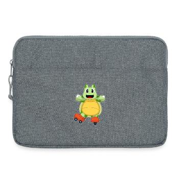 Turtle Inline skating Inline skates - Laptop bag 15" - heather grey - Front