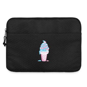 Eis Eiscreme - Laptoptasche 15" - Schwarz - Vorne