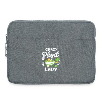 Garten Pflanzen - Laptoptasche 15" - Grau meliert - Vorne