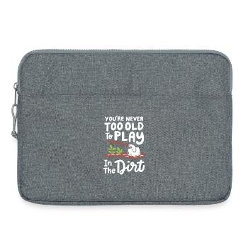 Garten Gartenarbeit - Laptoptasche 15" - Grau meliert - Vorne