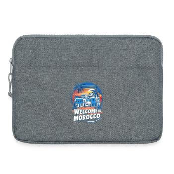 Welcome To Moroccan Village - Laptop bag 15" - heather grey - Front