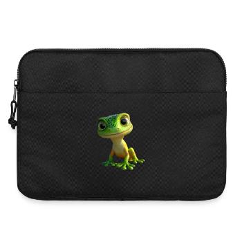 Gecko Lizard Reptile Geckos Lizard Iguana Gekko - Laptop bag 15" - black - Front