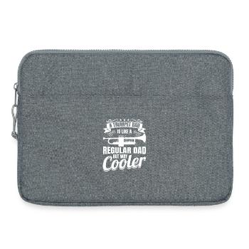 Trumpeter Father - Laptop bag 15" - heather grey - Front