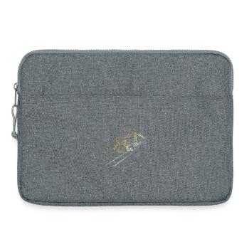 Train Sketch 90s Look - Laptop bag 15" - heather grey - Front