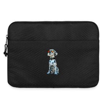 Dalmatiner Hunde Liebhaber Ich Liebe Dalmatiner - Laptoptasche 15" - Schwarz - Vorne