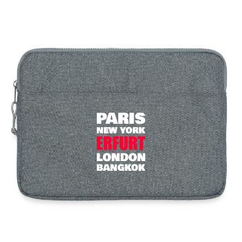 Erfurt Stadt  - Laptoptasche 15" - Grau meliert - Vorne