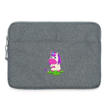 Unicorn Golf Golf Clubs - Laptop bag 15" - heather grey - Front