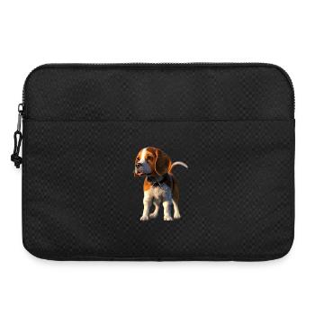 Beagle Chiot Beagles Chien mignon Beagle anglais - Sacoche pour ordinateur portable 15 pouces - noir - Devant