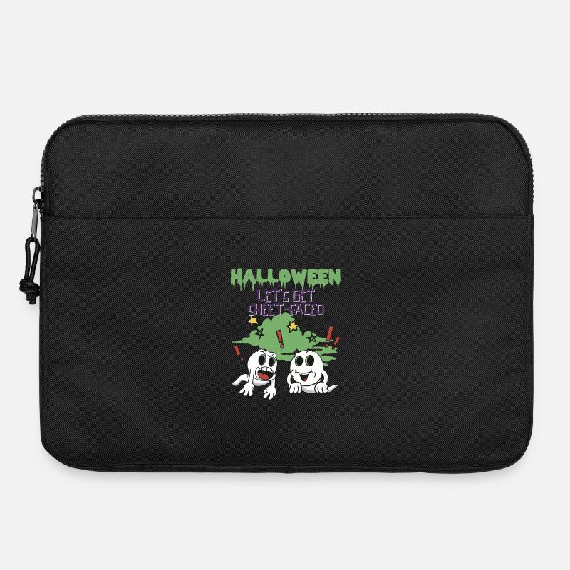 Halloween - Let's get Sheet-Faced - Laptop bag 15" - black
