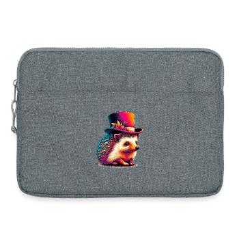 Igel - Laptoptasche 15" - Grau meliert - Vorne
