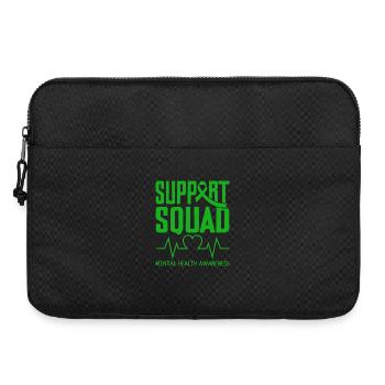 Escouade de soutien en santé mentale - Sacoche pour ordinateur portable 15 pouces - noir - Devant