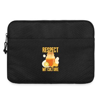 Respecter ma culture - Sacoche pour ordinateur portable 15 pouces - noir - Devant