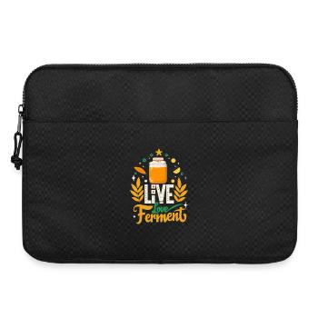 Live Love Ferment : Fermentation du miel - Sacoche pour ordinateur portable 15 pouces - noir - Devant