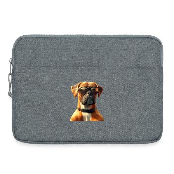 German Boxer Dog Boxer Club German Boxer Club - Laptop bag 15" - heather grey - Front