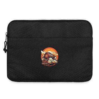 Train Comic Look - Laptop bag 15" - black - Front
