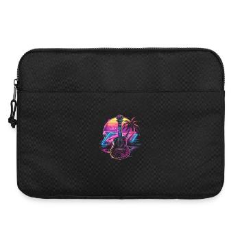 Ukulélé Retrowave - Sacoche pour ordinateur portable 15 pouces - noir - Devant