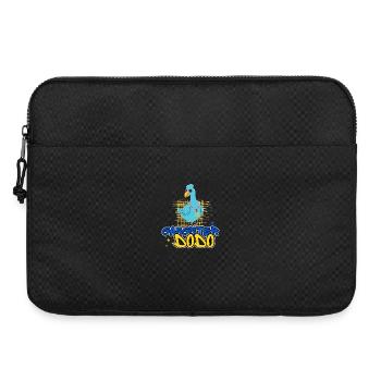 Gangster Dodo witziger Comicstil - Laptoptasche 15" - Schwarz - Vorne