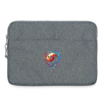Vintage Bowling Retrowave - Laptoptasche 15" - Grau meliert - Vorne