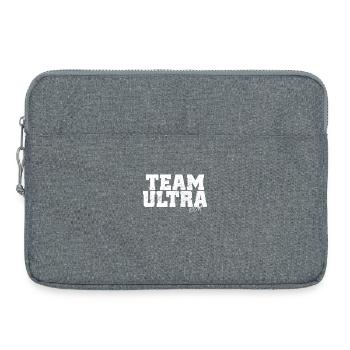 Team Ultra 100M Trail Run Ultramarathon Ultra Run - Laptop bag 15" - heather grey - Front