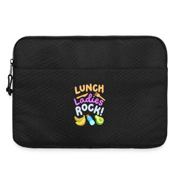 Mittagessen Damen Schule - Laptoptasche 15" - Schwarz - Vorne