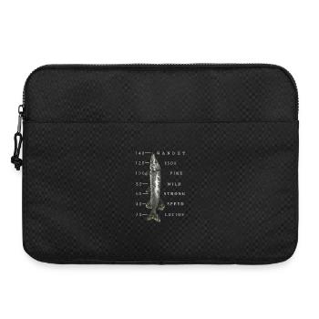 Großer Hecht - Laptoptasche 15" - Schwarz - Vorne
