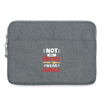 Mittagessen Schule Cafeteria Crew - Laptoptasche 15" - Grau meliert - Vorne