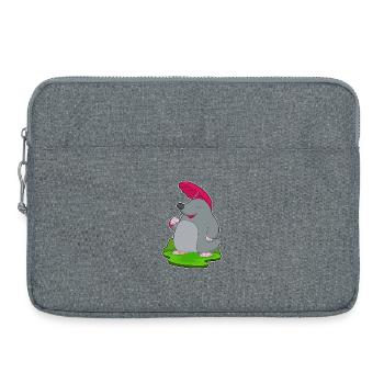Mole Umbrella - Laptop bag 15" - heather grey - Front