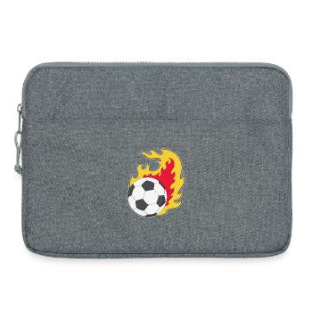 Fireball Football - Laptop bag 15" - heather grey - Front